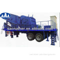 Good quality mobile rock crusher plant